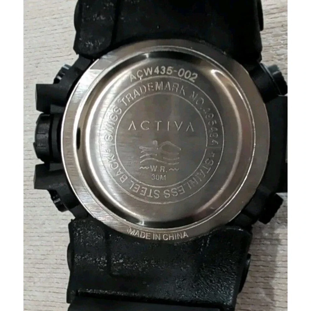 Invicta Activa Endurance X Men's Digital Watch - 54.5mm, Black (ACW435-002)